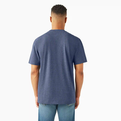 Heavyweight Heathered Short Sleeve Pocket T-Shirt