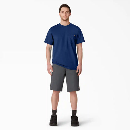 Heavyweight Heathered Short Sleeve Pocket T-Shirt