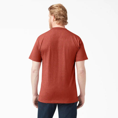 Heavyweight Heathered Short Sleeve Pocket T-Shirt