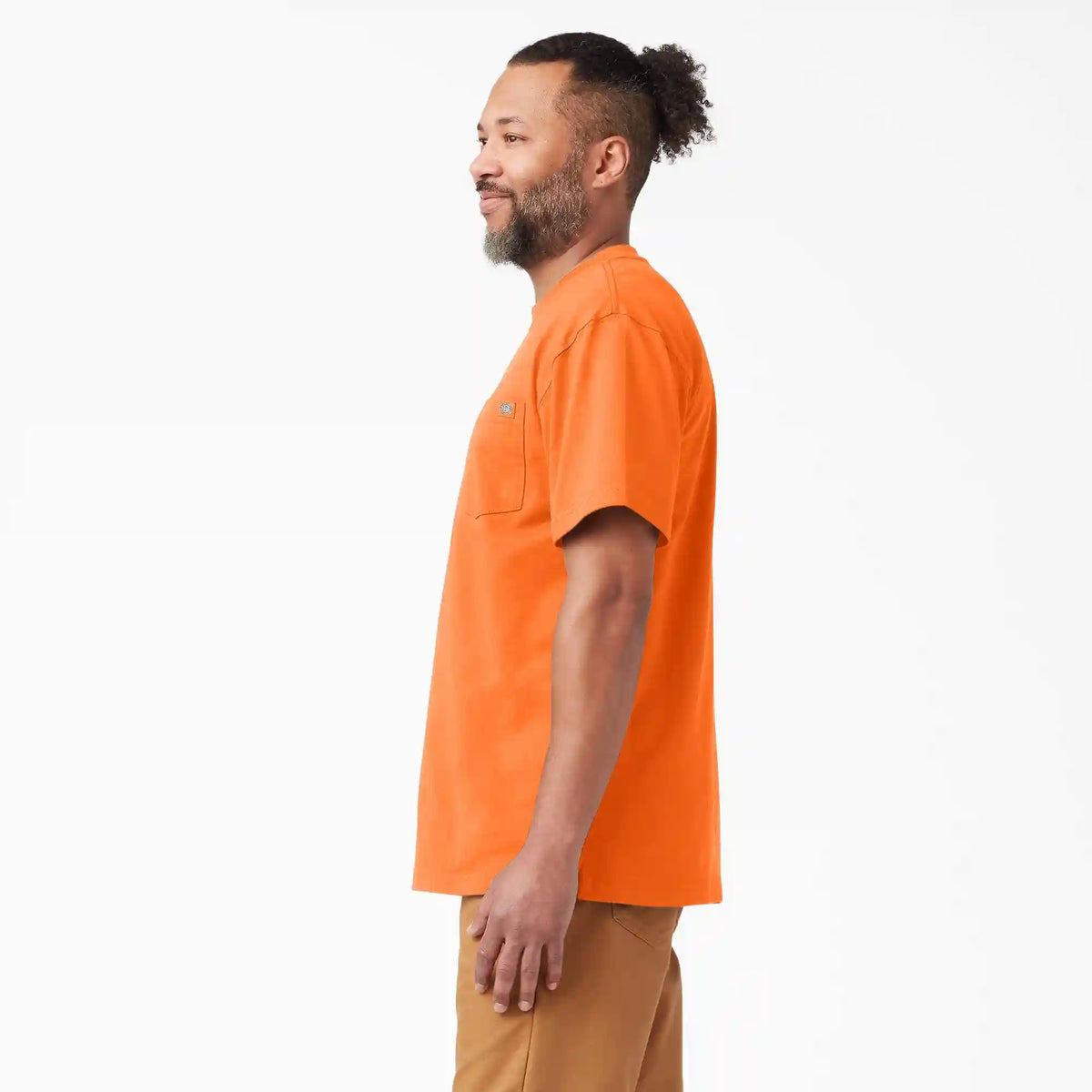 Heavyweight Neon Short Sleeve Pocket T-Shirt